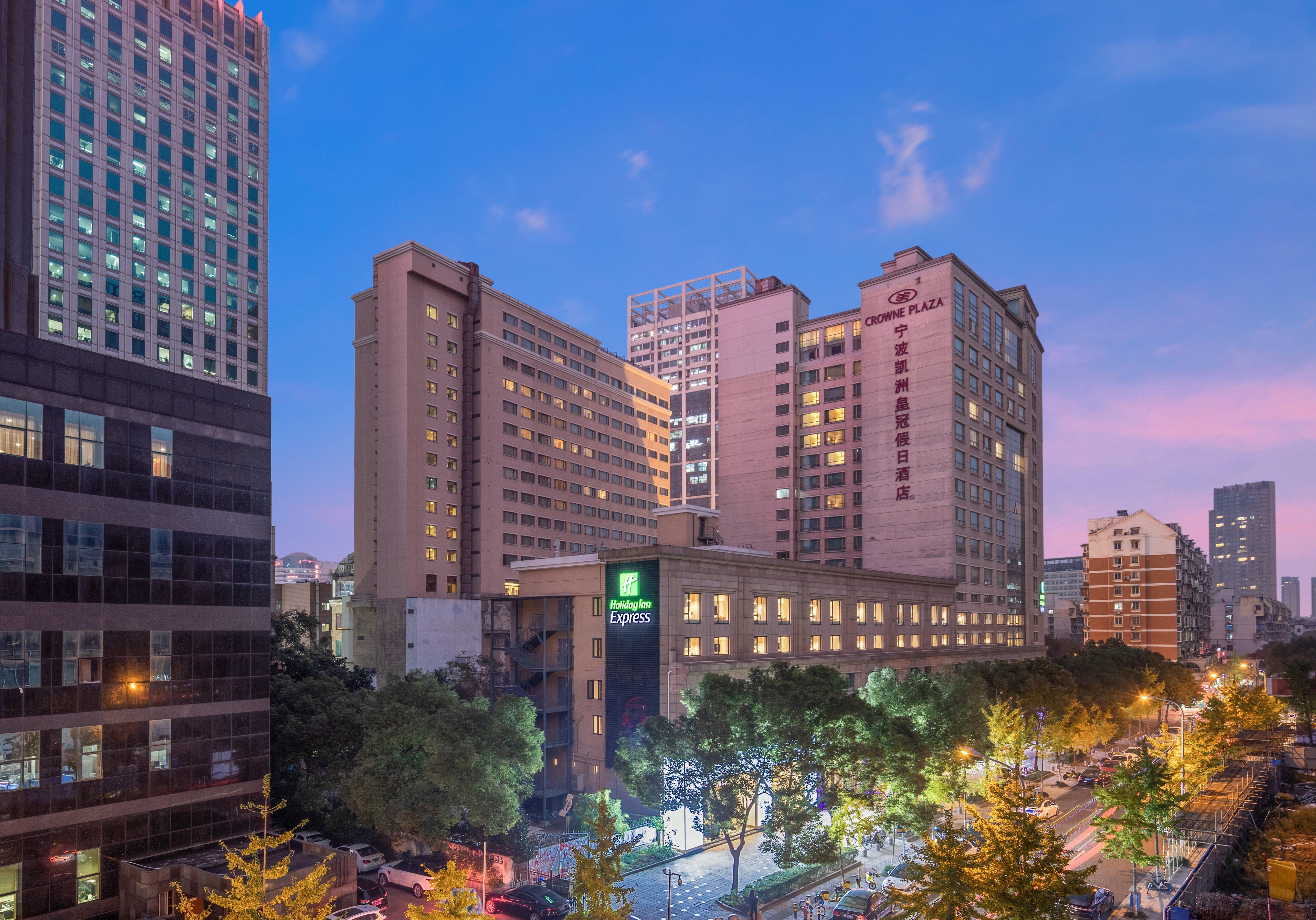 Holiday Inn Express Ningbo City Center, An Ihg Hotel Exterior foto